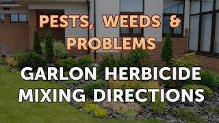 Garlon Herbicide Mixing Directions [upl. by Hultgren]