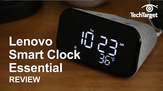 Lenovo Smart Clock Essential 2020 Review [upl. by Collimore53]