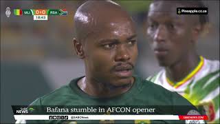 Bafana stumble in AFCON opener [upl. by Annerahs]