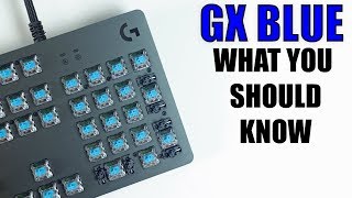 Logitechs NEW Clicky GX Blue Switch  G512 vs G513 Review and Comparison [upl. by Sucramel]