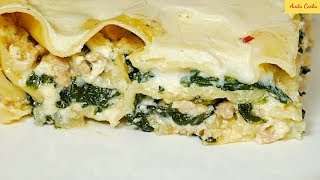 Chicken and Spinach Lasagna Recipe [upl. by Grey389]