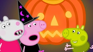 🎃 Peppa Pig and Suzy Sheeps Pumpkin Party  Halloween Special 🎃 [upl. by Ardnuhs]