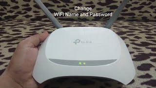 HOW TO CHANGE WIFI NAME AND PASSWORD IN TPLINK WIFI ROUTER [upl. by Liuqa]