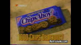 Chips Ahoy Ad World 1995 [upl. by Aihtibat732]