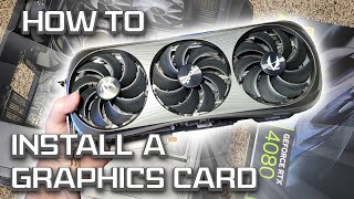 How to Install a Graphics Card  Upgrade Your GPU [upl. by Noelc]