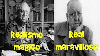 Diferencia entre Realismo Mágico y lo Real Maravilloso  ¿Qué es Realismo Mágico [upl. by Erodaeht]