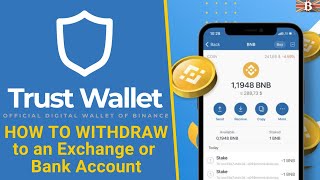 How to Withdraw from Trust Wallet To Bank Account or Exchange [upl. by Oswell585]