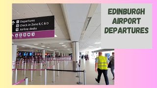 Edinburgh Airport  Departures [upl. by Limber]