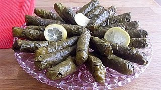 Gefüllte Weinblätter  vegan  Zeytinyağlı Yaprak Sarma  CANANS REZEPTE [upl. by Marko357]