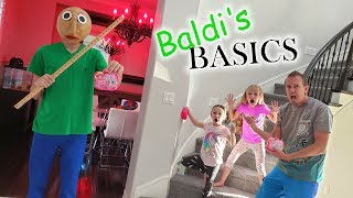 Baldis Basics in Real Life in Our New House BFF Toys Scavenger Hunt [upl. by Stroud]