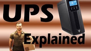 UPS Uninterruptible Power Supply  Explained [upl. by Gaskill802]