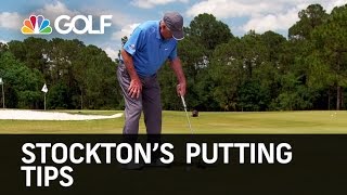 Stocktons Putting Tips  Golf Channel Academy  Golf Channel [upl. by Alice]