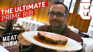 How The Perfect Prime Rib Is Made At New Yorks The Grill — The Meat Show [upl. by Ariahs457]