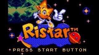 Ristar Game Gear playthrough Longplay [upl. by Kenney]