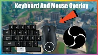 Mouse And Keyboard Overlay In OBS  Tutorial [upl. by Relyk]