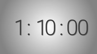 70 Minutes 1 hr 10 min countdown Timer  Beep at the end  Simple Timer  min [upl. by Intyrb964]