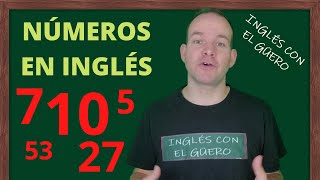 NÚMEROS ORDINALES Y CARDINALES EN INGLÉS [upl. by Imtiaz]