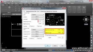 Configurar cotas de arquitetura no AutoCAD [upl. by Bunder]