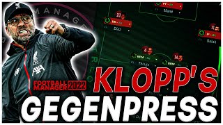 FM22 TACTIC  KLOPPS GEGENPRESS 433  FOOTBALL MANAGER 2022 [upl. by Trubow]