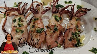 Grill Perfect Calamari A Mediterranean Delight [upl. by Cathlene]