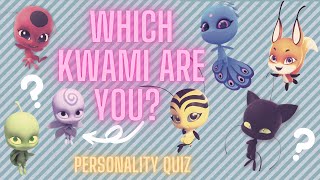 Which kwami are you personality quiz miraculous Miracami [upl. by Travis]