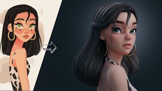 How to Disney in Blender and Zbrush [upl. by Mabelle]