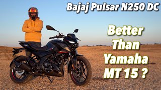 2023 Bajaj Pulsar N250 Dual Channel ABS Review  Better Than Yamaha MT 15 V2 [upl. by Occir]