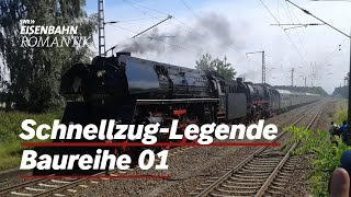 Die SchnellzugLegende Baureihe 01 Sonderfahrt zum 90Jubiläum Teil 1  EisenbahnRomantik [upl. by Akimet]