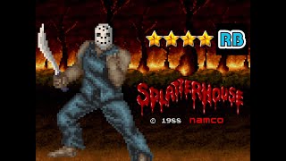 1988 60fps Splatter House NoDamage ALL [upl. by Kelby]