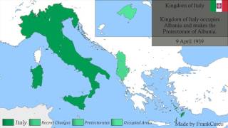 History of ITALY 1859  2020  Detailed Map [upl. by Glennie376]