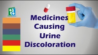 Medicines Causing Urine Discoloration [upl. by Htebi]