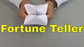 How To Make A Fortune Teller Out Of Paper [upl. by Aretina343]