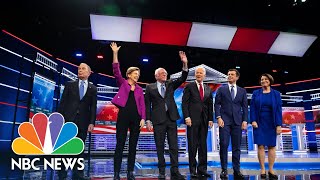 Watch The Full NBC NewsMSNBC Democratic Debate In Las Vegas  NBC News [upl. by Christyna]