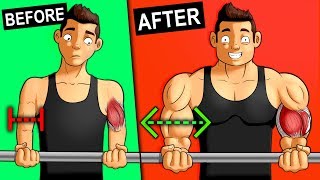 10 BEST Exercises for WIDER BICEPS [upl. by Chessy]