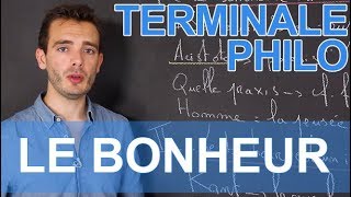 Le bonheur  Philosophie  Terminale  Les Bons Profs [upl. by Anelak]