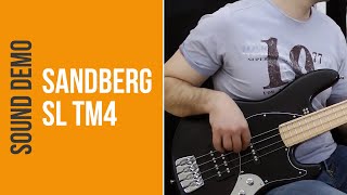 Sandberg SL TM4 Bass  Sound Demo no talking [upl. by Alton]