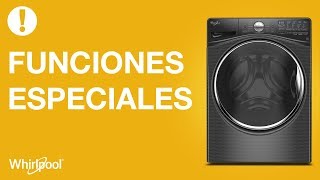 Lavadoras Whirlpool  Funciones especiales [upl. by Harriman]