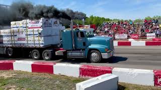 Onaway Speedway Big Rig Challenge 2021 [upl. by Eelimaj]