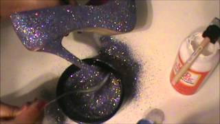 DIY Glitter Heel [upl. by Neelrac]