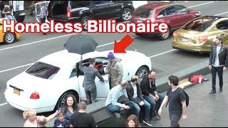 The Homeless Billionaire Prank [upl. by Harod]