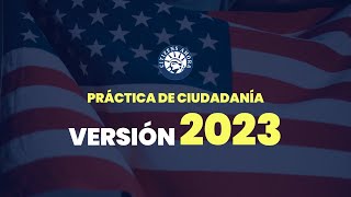 Práctica de ciudadanía americana  Versión 2024 [upl. by Ellegna]