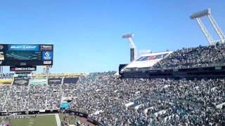 B52 Bomber Flyover Jaguars Stadium Florida [upl. by Suzzy]