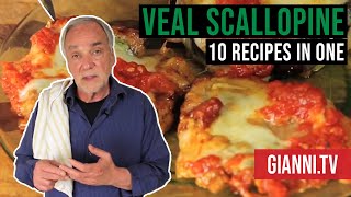 Veal Scallopine 10 recipes in 1 Italian Recipe  Giannis North Beach [upl. by Trocki]