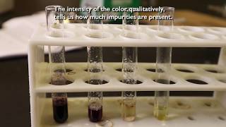 Aspirin Purity Test Ferric Chloride [upl. by Tillie196]