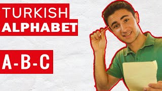 Turkish Alphabet Letters amp Pronunciation Turkish for beginners  1 [upl. by Calendre]