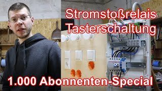 Stromstoßrelais verdrahten ElektroM [upl. by Annauqaj602]