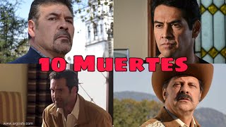 10 Muertes de El Señor de los Cielos  Primera Temporada  ESDLC [upl. by Lytsyrk]