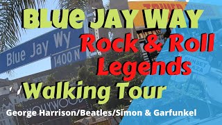 Blue Jay Way Walking Tour LA George Harrison Beatles Simon amp Garfunkel obscure facts amp details [upl. by Lemaceon]