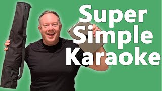 Simple Karaoke Setup for Mobile DJs  Add Another Component to your Services [upl. by Karina]