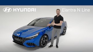 Walkaround One Take  2021 Elantra N Line  Hyundai [upl. by Fidelas908]